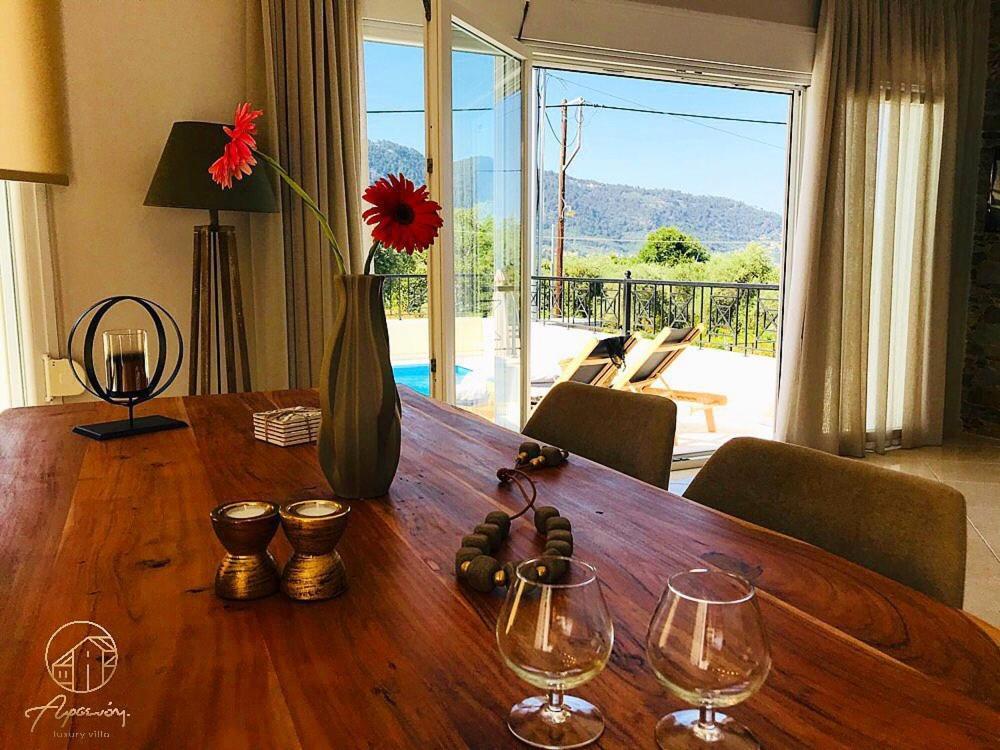 Arsenoi'S Pool Villa Σκάλα Ποταμιάς Εξωτερικό φωτογραφία