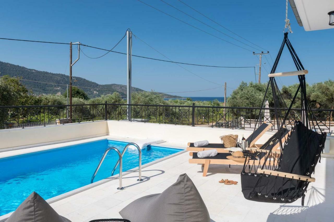 Arsenoi'S Pool Villa Σκάλα Ποταμιάς Εξωτερικό φωτογραφία
